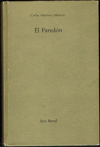 Portada del libro de EL PAREDÓN.