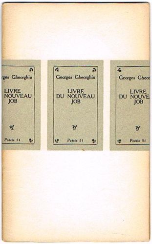 Portada del libro de LIVRE DU NOUVEAU JOB.
