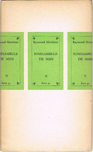 Portada del libro de SOMNAMBULE  DE MIDI.
