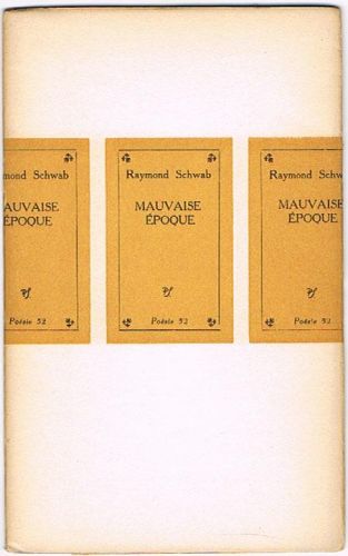 Portada del libro de MAUVAISE ÉPOQUE.