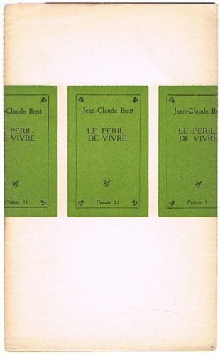 Portada del libro de LE PERIL DE VIVRE.