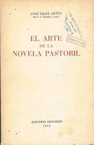 Portada del libro de EL ARTE DE LA NOVELA PASTORAL.