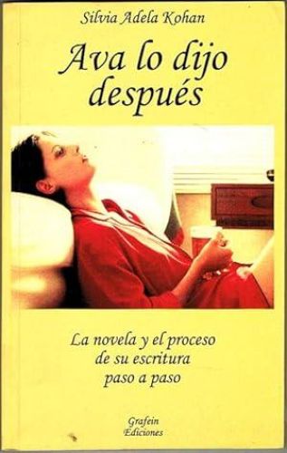 Portada del libro de AVA LO DIJO DESPUÉS.