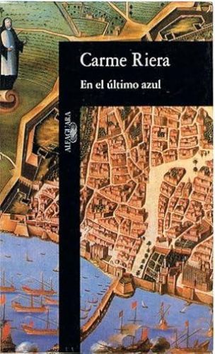 Portada del libro de EN EL ÚLTIMO AZUL.
