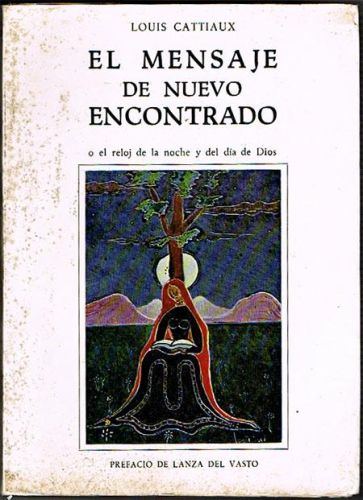 Portada del libro de EL MENSAJE DE NUEVO ENCONTRADO o el reloj de la noche y del día de Dios.