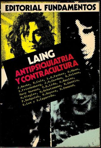 Portada del libro de LAING: ANTIPSIQUIATRÍA Y CONTRACULTURA.