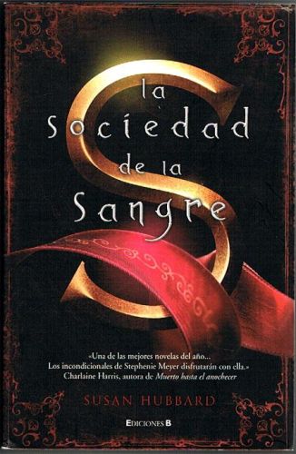 Portada del libro de LA SOCIEDAD DE LA SANGRE.