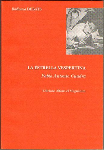 Portada del libro de LA ESTRELLA VESPERTINA. Antología poética (1929-1996).