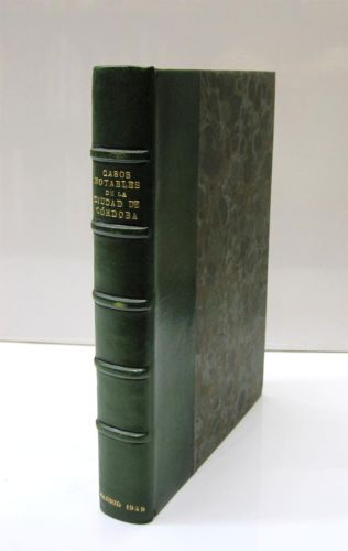 Portada del libro de CASOS NOTABLES DE LA CIUDAD DE CÓRDOBA (¿1618?).
