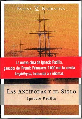 Portada del libro de LAS ANTÍPODAS Y EL SIGLO.