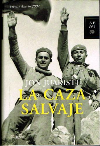 Portada del libro de LA CAZA SALVAJE.