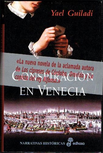 Portada del libro de CONSPIRACIÓN EN VENECIA.