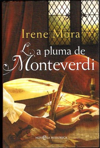 Portada del libro de LA PLUMA DE MONTEVERDI.