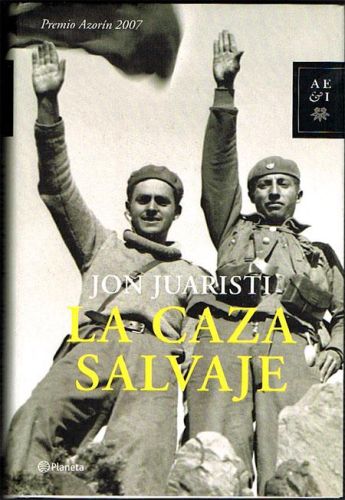 Portada del libro de LA CAZA SALVAJE.