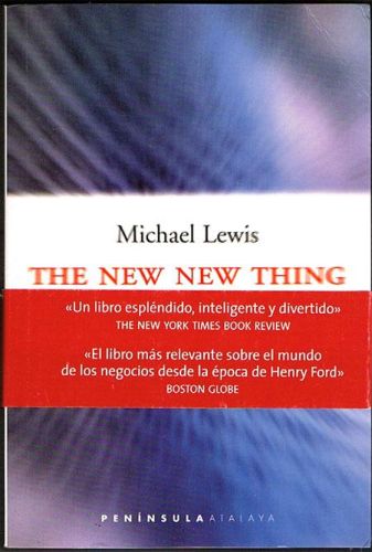 Portada del libro de THE NEW NEW THING. La historia de Silicon Valley.