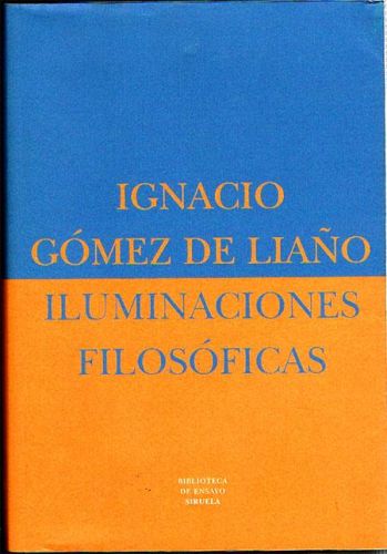 Portada del libro de ILUMINACIONES FILOSÓFICAS.