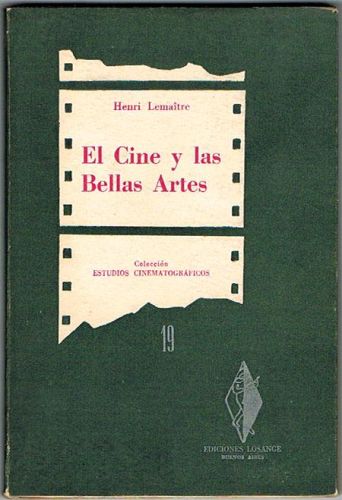 Portada del libro de EL CINE Y LAS BELLAS ARTES.