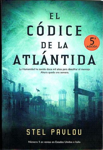 Portada del libro de EL CÓDICE DE LA ATLÁNTIDA.