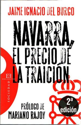 Portada del libro de NAVARRA, EL PRECIO DE LA TRAICIÓN.