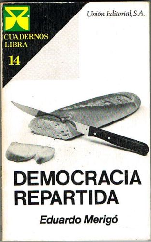 Portada del libro de DEMOCRACIA REPARTIDA.