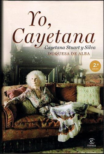 Portada del libro de YO, CAYETANA.