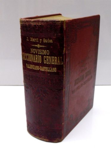 Portada del libro de DICCIONARIO GENERAL VALENCIANO-CASTELLANO.