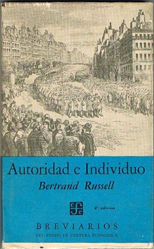 Portada del libro de AUTORIDAD E INDIVIDUO.