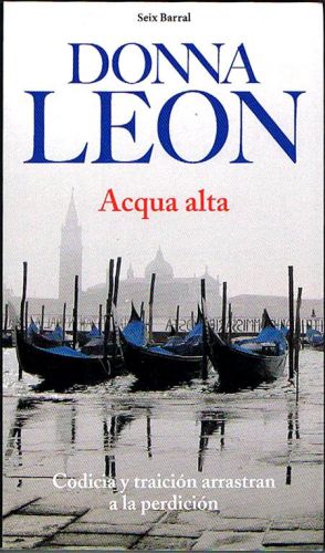 Portada del libro de ACQUA ALTA.