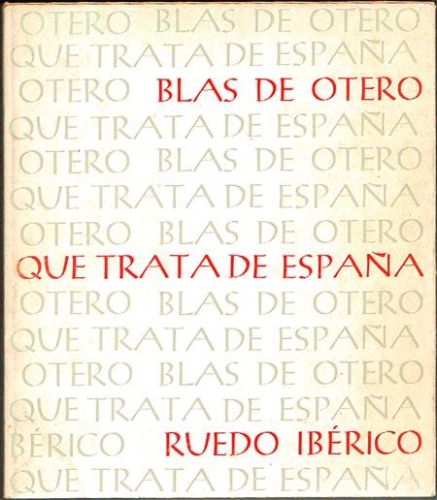 Portada del libro de QUE TRATA DE ESPAÑA.