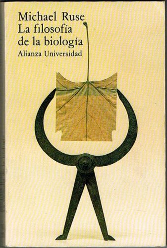 Portada del libro de LA FILOSOFÍA DE LA BIOLOGÍA.