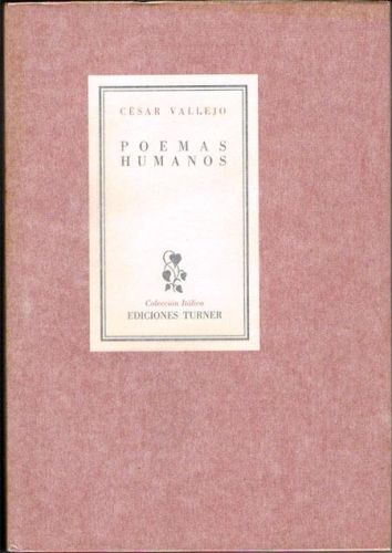Portada del libro de POEMAS HUMANOS.