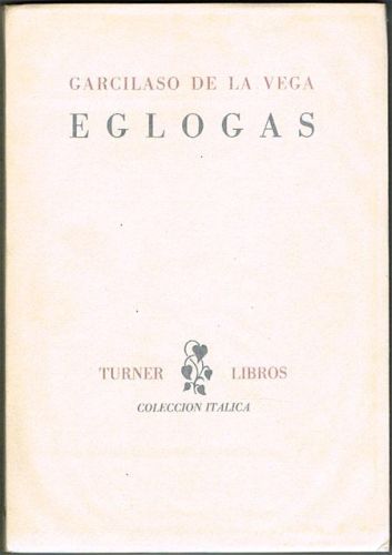 Portada del libro de ÉGLOGAS.