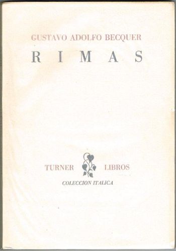 Portada del libro de RIMAS.