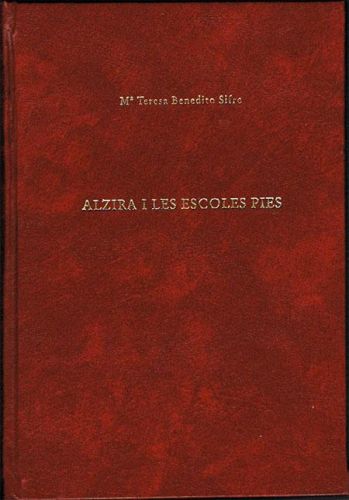 Portada del libro de ALZIRA I LES ESCOLES PÍES.