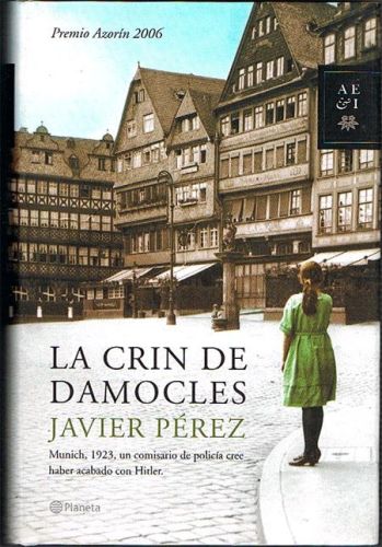 Portada del libro de LA CRIN DE DAMOCLES.