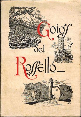 Portada del libro de GOIGS DEL ROSSELLÓ.