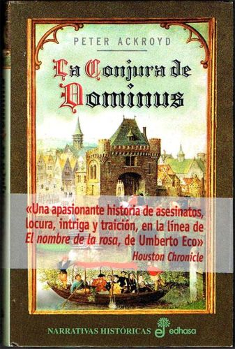 Portada del libro de LA CONJURA DE DOMINUS.