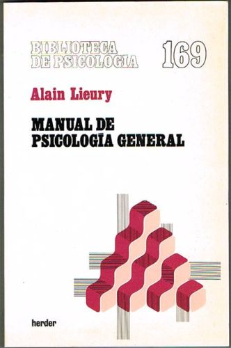 Portada del libro de MANUAL DE PSICOLOGÍA GENERAL.