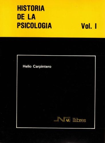 Portada del libro de HISTORIA DE LA PSICOLOGIA