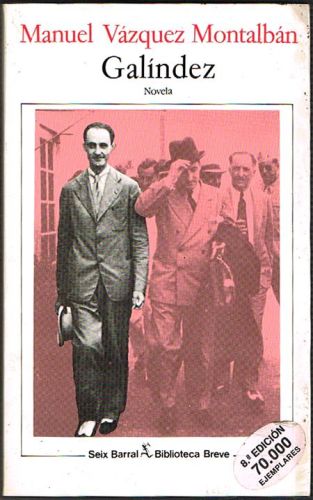 Book cover from GALÍNDEZ.