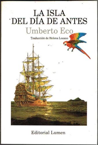 Portada del libro de LA ISLA DEL DÍA DE ANTES.
