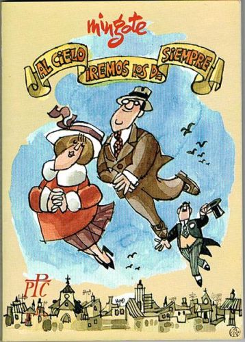 Portada del libro de AL CIELO IREMOS LOS DE SIEMPRE.