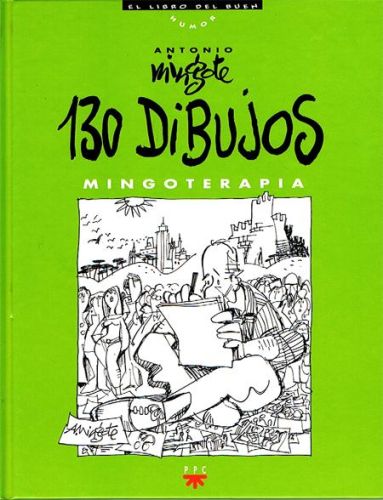Portada del libro de 130 DIBUJOS. Mingoterapia.