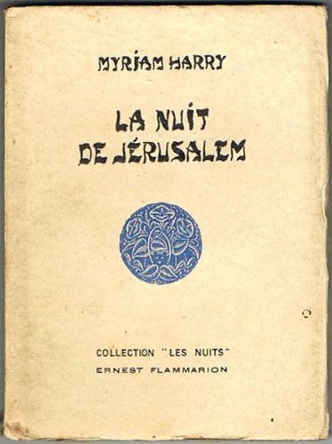 Portada del libro de LA NUIT DE JÉRUSALEM.