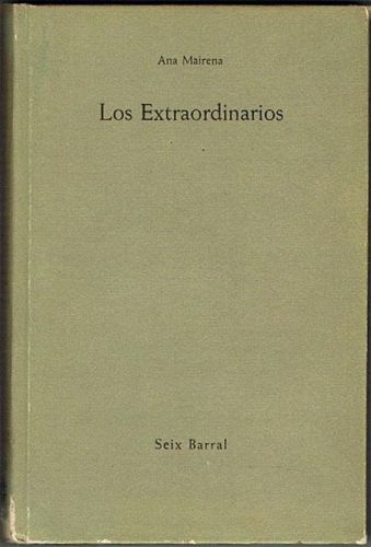 Portada del libro de LOS EXTRAORDINARIOS.