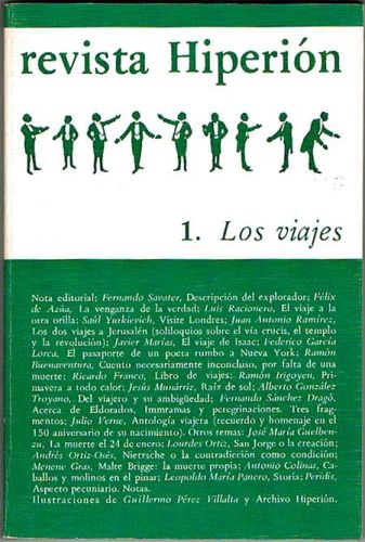 Portada del libro de REVISTA HIPERIÓN. 1. Los viajes.