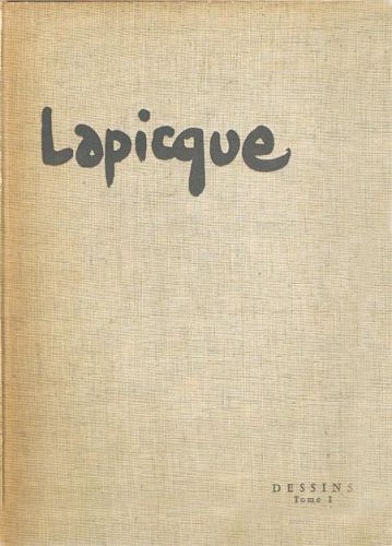 Portada del libro de DESSINS DE LAPICQUE. La figure. Les chevaux. La mer.