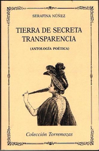 Portada del libro de TIERRA DE SECRETA TRANSPARENCIA (Antología poética).