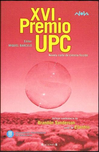 Portada del libro de XVI PREMIO UPC.