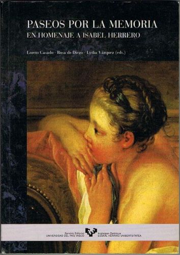 Book cover from PASEOS POR LA MEMORIA EN HOMENAJE A ISABEL HERRERO.